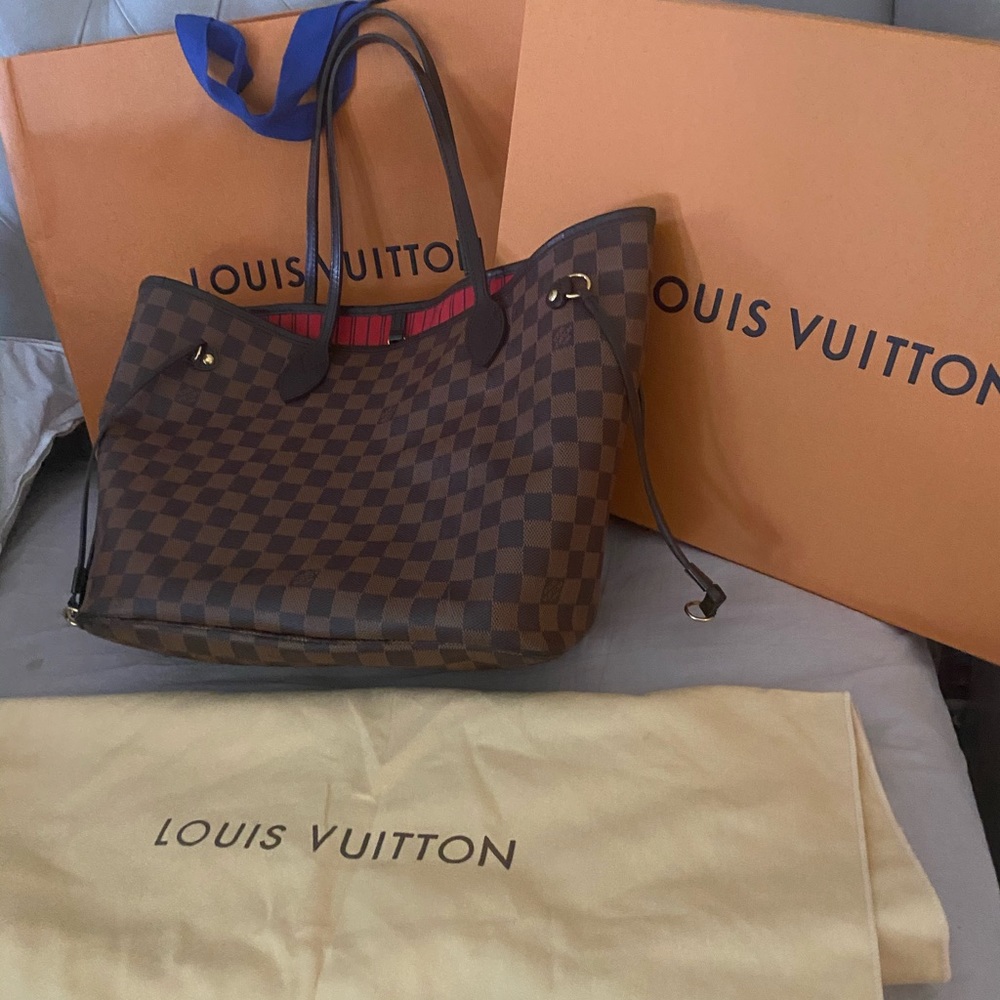 Louis Vuitton neverfull mm - damier ebene